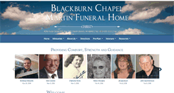 Desktop Screenshot of blackburnchapel.com